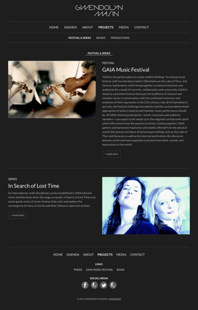 Gwendolyn Maisin Webdesign 10 Webdesign Bern Schweiz