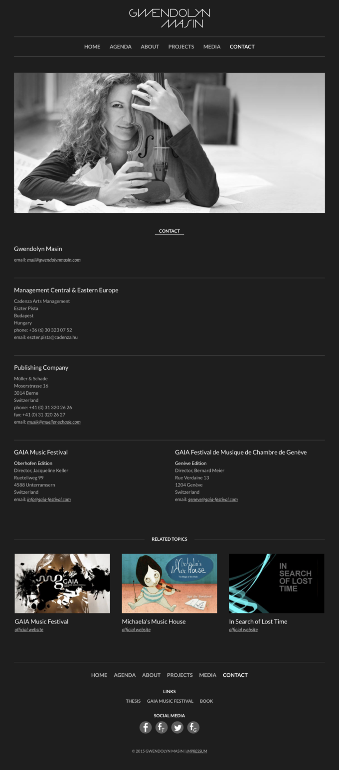 Gwendolyn Maisin Webdesign 11 Webdesign Bern Schweiz